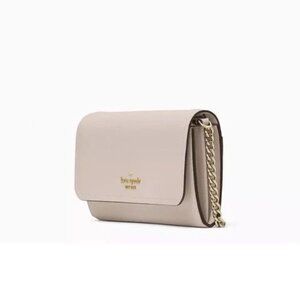 Kate Spade Darcy Chain Wallet Crossbody - Warm Taupe